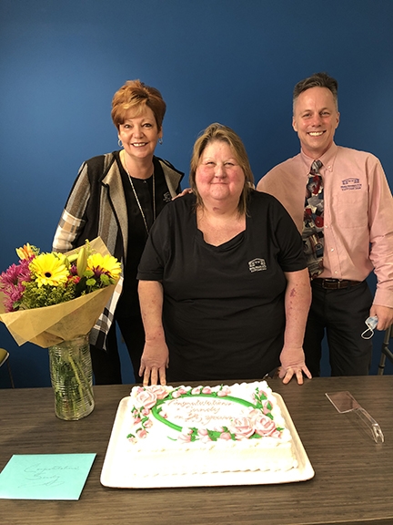 Sandy Kyndus for celebrating her 25th anniversary